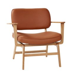 Haze lounge chair - Brown