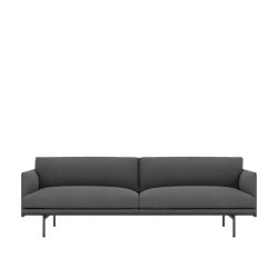 Outline Sofa, 3-seater