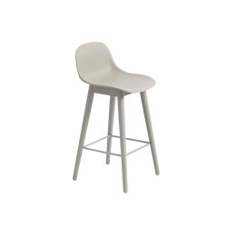 Fiber Counter Stool, mit Rckenlehne