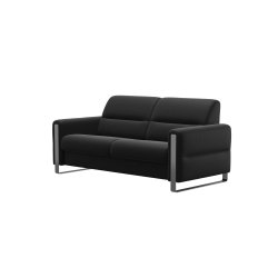 Stressless Fiona St�l 2,5 pers. sofa | Paloma Sort
