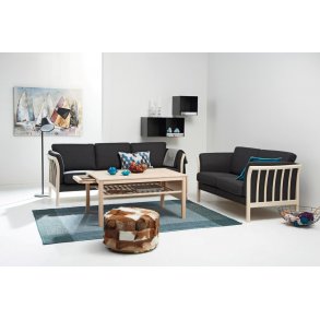 Skalma model Colombia CL 100 3+2 pers. sofa | Gr Uld, Stel Bg