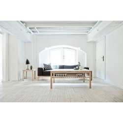 420 sofabord med skuffe/hylde x 130