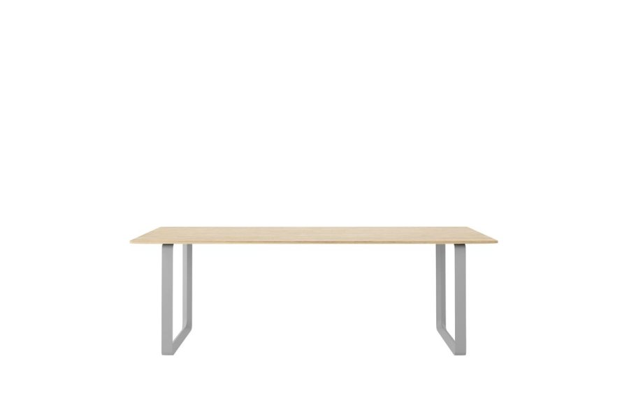 70/70 Table 295x108 cm Solid Oak/Grey