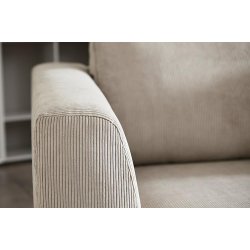 Houston sofa med open end og chaiselong - beige