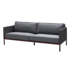 Encore 3-Sitzer Sofa, Soft Rope Bordeaux