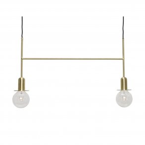 Anhnger aus Messing, inkl. Glhbirne