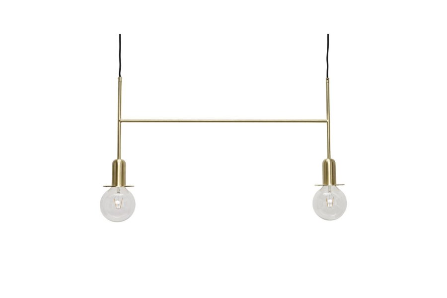 Twice Loftslampe Messingfarve