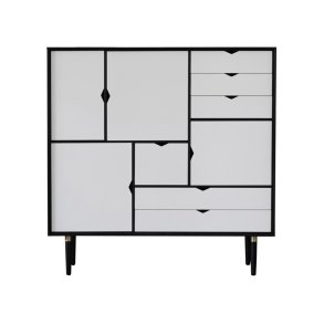 S3 opbevaringsmbel | Eg/Sort