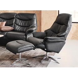 Global Comfort Asti Sessel und Fuhocker