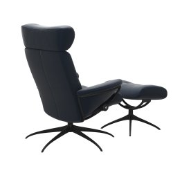 Stressless Berlin+ skammel - Star stel | Paloma Oxford Blue