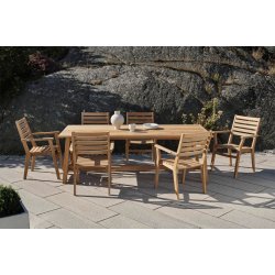 Keros spisebordsstol med armln