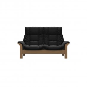 Stressless Buckingham 2 pers. sofa | Paloma Sort