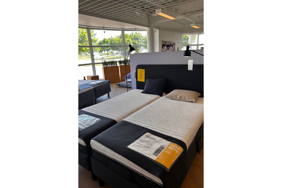 Dunlopillo Pure deluxe elovation seng inkl gavl