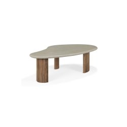Boomerang outdoor coffee table