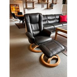 Kiel L�nestol nr. 3255 Inkl Skammel - Udstillingsmodel