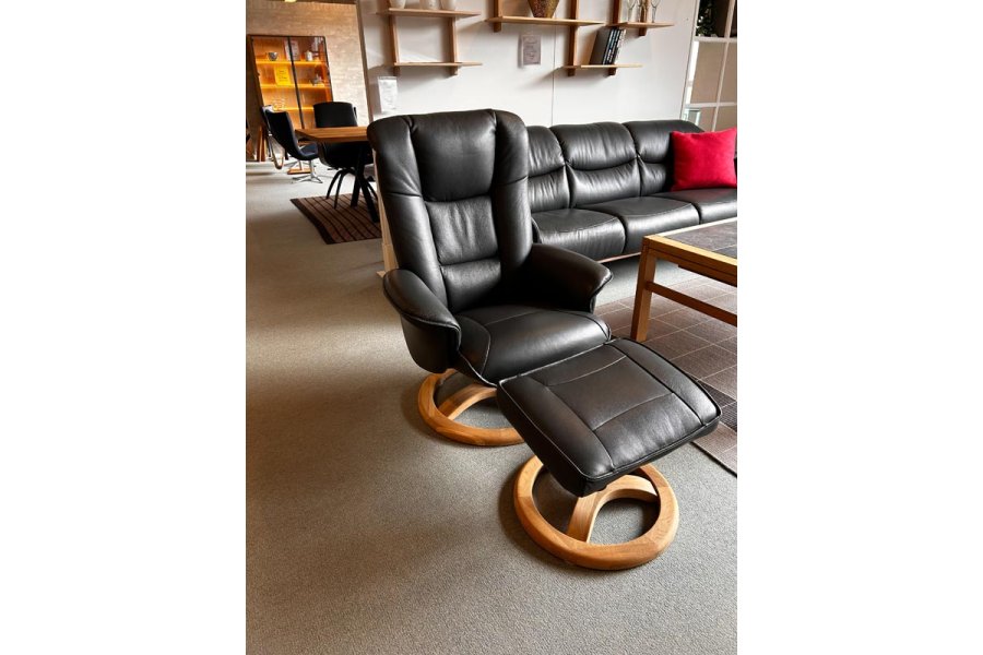 Kiel L�nestol nr. 3255 Inkl Skammel - Udstillingsmodel