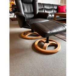 Kiel L�nestol nr. 3255 Inkl Skammel - Udstillingsmodel