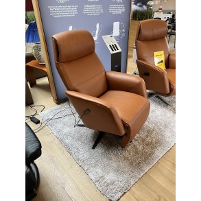 Stressless Scott Stol Str. M inkl. indbygget skammel - New Cognac