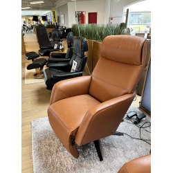 Stressless Scott Stol Str. M inkl. indbygget skammel - New Cognac