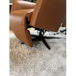Stressless Scott Stol Str. M inkl. indbygget skammel - New Cognac