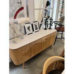 Pascal Sk�nk PA301 � Hvidolieret Eg &amp; Hvid Laminat