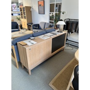  Oslo Sk�nk � Hvidolieret Eg & Antracit Skyded�re