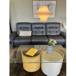 Mary sofas�t 3+2 s�der - l�der &amp; elektrisk recliner