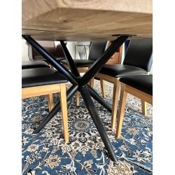 HSM Spisebord i Eg + 4 Capri Stole � Komplet S�t