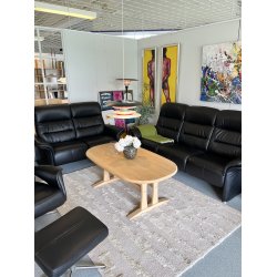 Clifton 3+2-personers sofas�t Semi Anilin l�der