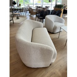 Sofa Sienna Boucl�-stof � udstillingsmodel