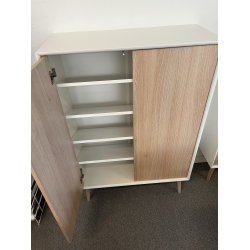 Alba Schuhschrank mit 2 Tren  Ausstellungsmodell