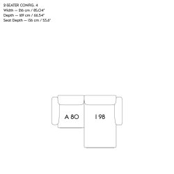 IN SITU MODULAR SOFA 2-seater MUUTO