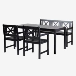 Rosenborg Mbelset | Mattschwarz