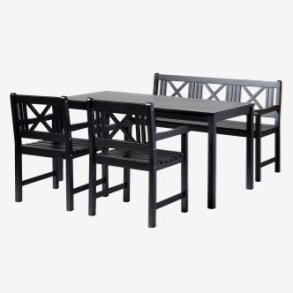 Rosenborg Mbelset | Mattschwarz