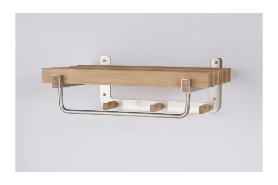 Norline hattehylde Eg, rustfrit stl