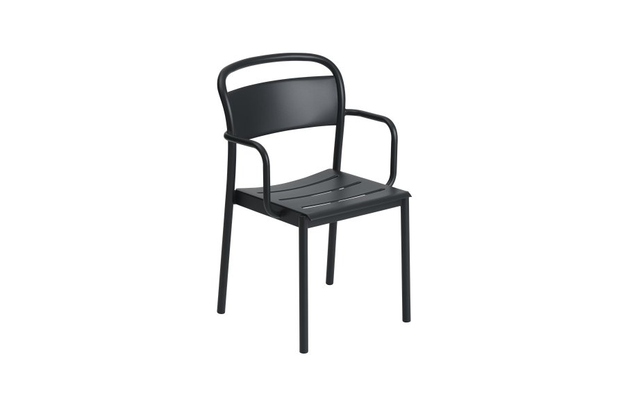 Linear Steel Armchair