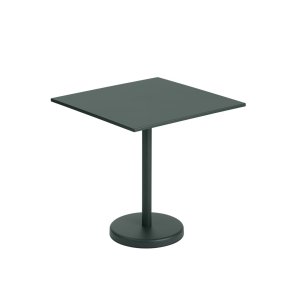 Linear Steel Caf Table 70x70