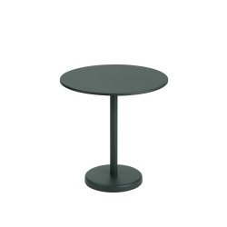 Linear Steel Caf Table 70