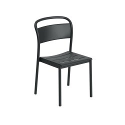 Linear Steel Side Chair