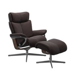 Stressless Magic + skammel - Cross stel | Paloma Chestnut