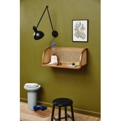 Merge Regal m/Korbgeflecht 