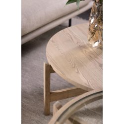 Optic rundt sofabord