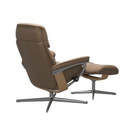 Stressless Ruby + skammel - Cross stel | Paloma Almond