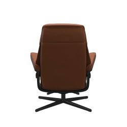 Stressless Ruby + skammel - Cross stel | Paloma New cognac 