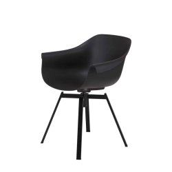Swivel | Schwarz | Esstischstuhl 