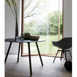 Swivel | Schwarz | Esstischstuhl 