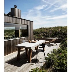 Luna Stripe |Schwarz | Esstischstuhl