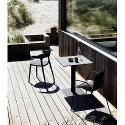 Luna Stripe |Schwarz | Esstischstuhl