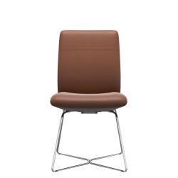 Stressless Chili Spisebord stol med Lav Ryg u/arm Str L D301 New Cognac