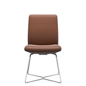 Stressless Chili Spisebord stol med Lav Ryg u/arm Str L D301 New Cognac